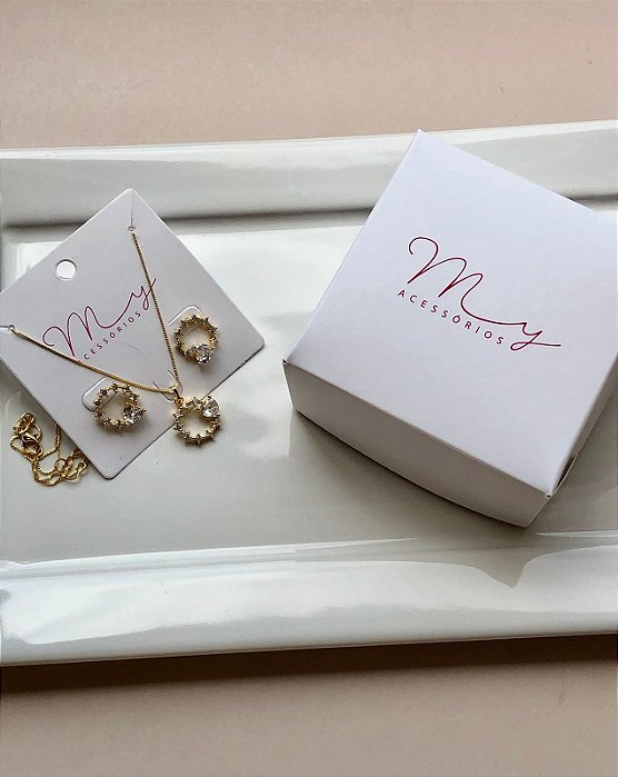Conjunto Semi Zircônias