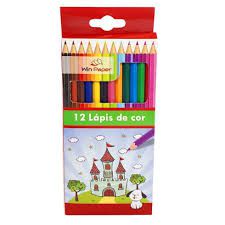 Caixa de lápis de cor - 12