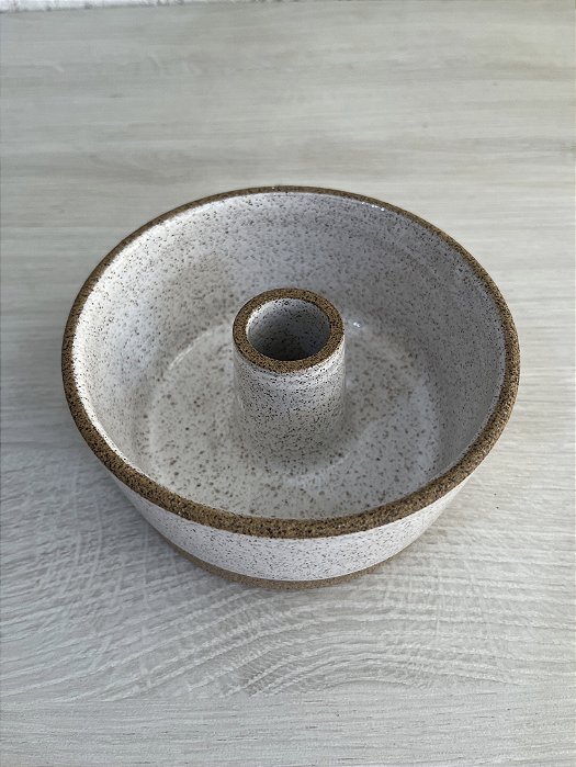 Forma de Bolo G Branco Cris