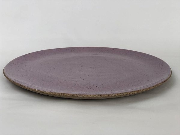 Prato Principal Raso Lilás Bela