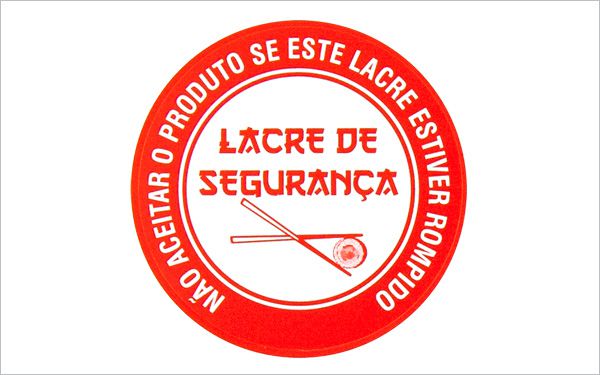 Lacre de segurança / 1000und