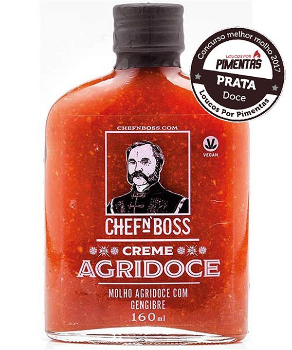 Creme Agridoce Artesanal CHEFnBOSS 160 ml