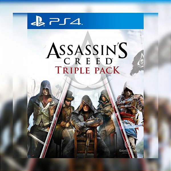 AssassinS Creed Triple Pack Black Flag, Unity, Syndicate - Ragnar