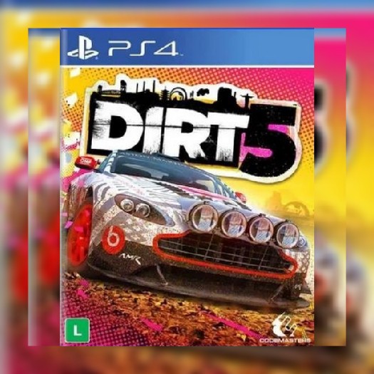 Jogo De Corrida Ps4 Dirt 5 Novo Original Codemasters em Promoção