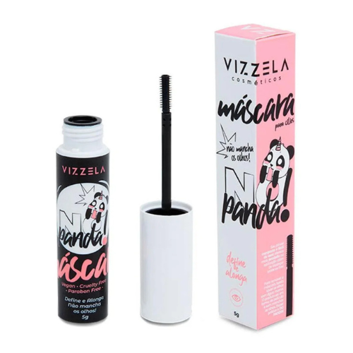 mascara para cilios no panda - vizzela