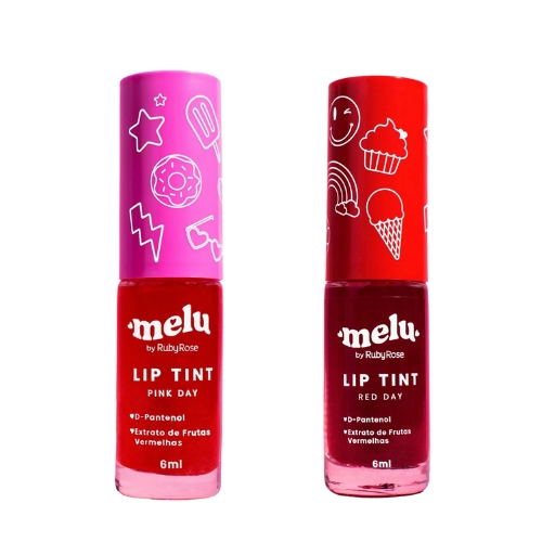 lip tint melu - ruby rose