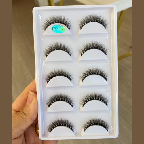 cilios 3D  H13 mini 5 pares