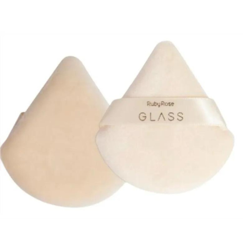 Powder Puff Glass  Esponja De Pó Ruby Rose