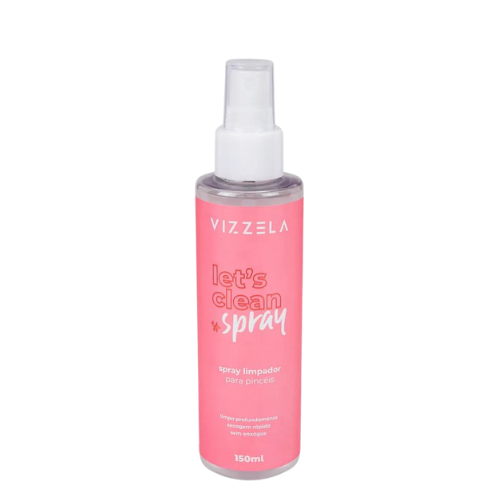 Spray Limpador de Pincéis Let’s Clean Spray 150ml - Vizzela