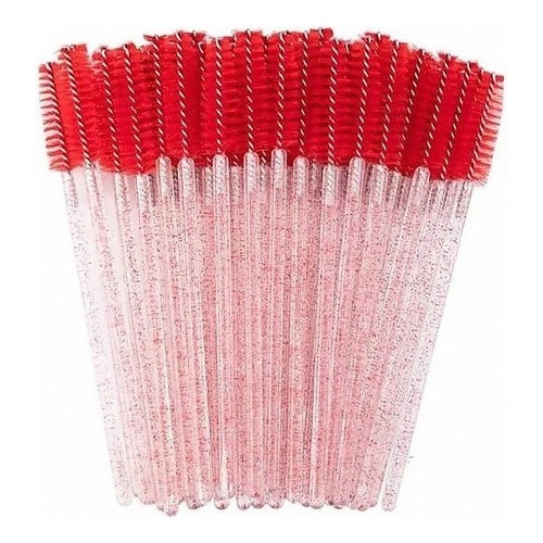 Escova descartavel sobrancelha para maquiagem 50 pçs