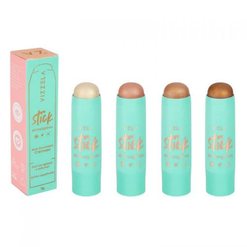 Iluminador Em Stick Shine & Glow – Vizzela