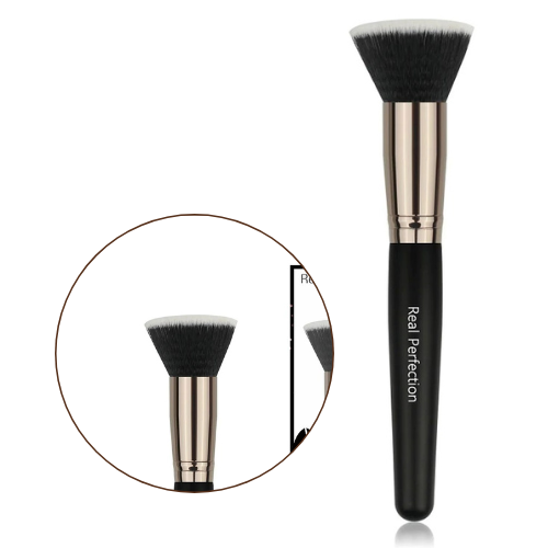 Real Perfection Pincel de Base Kabuki Topo Reto R110