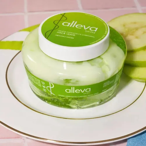 Geleia Hidratante Corporal Maçã Verde da Alleva
