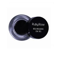 delineador em gel black - ruby rose