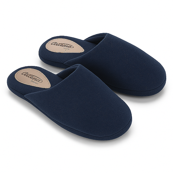 Chinelo feminino fechado plush