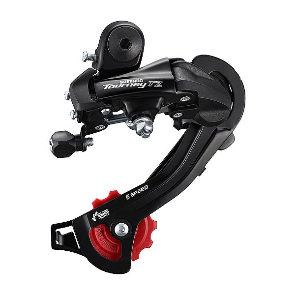 Câmbio Traseiro Shimano TZ500 GS S/ Gancheira 6V