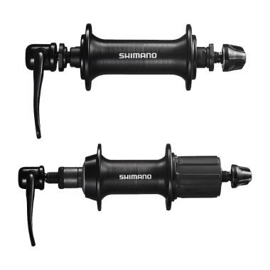 Par de Cubos Shimano TX800 32 Furos V-Brake 8/9V