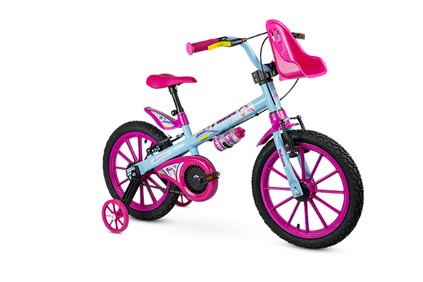Bicicleta Infantil Nathor Unicorn Aro 16