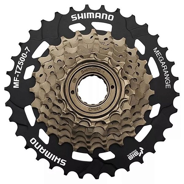 Roda Livre Shimano TZ500 7V 14/34D Mega