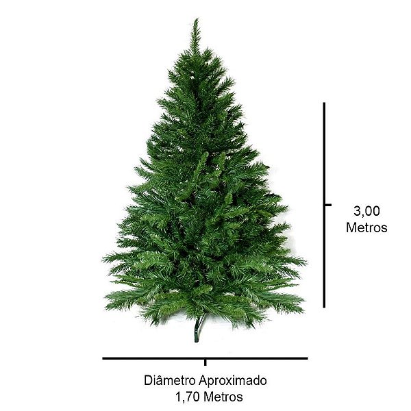 Árvore de Natal Príncipe Slim 3,00m