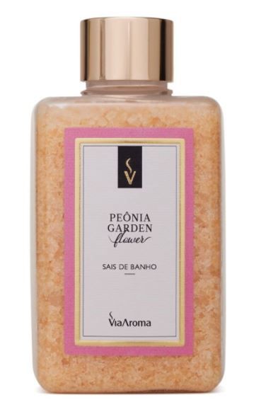 Sal De Banho Lavanda Peônia Garedn Flower 440g