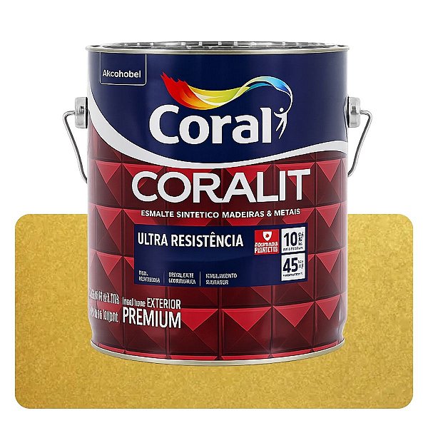 Coralit Ultra Ouro Brilhante 3,6L Coral