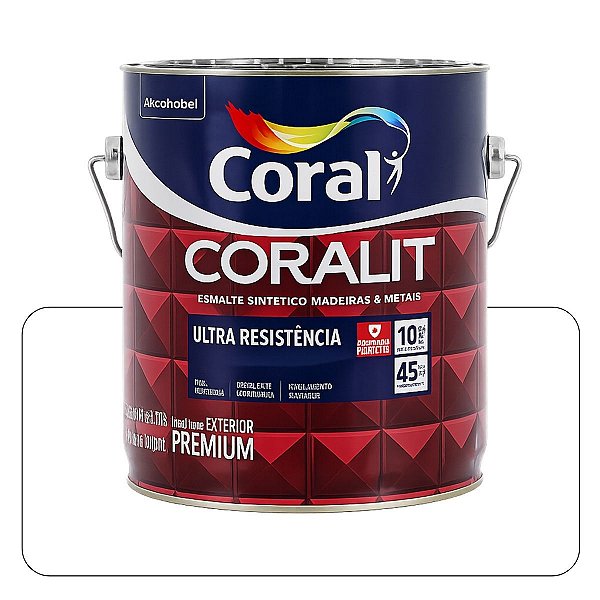 Coralit Ultra Branco Acetinado 3,6L Coral