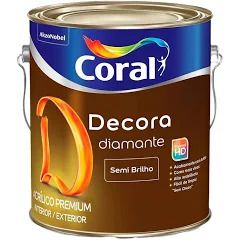 Decora Diamante Semi-Brilho Branco 3,6L Coral