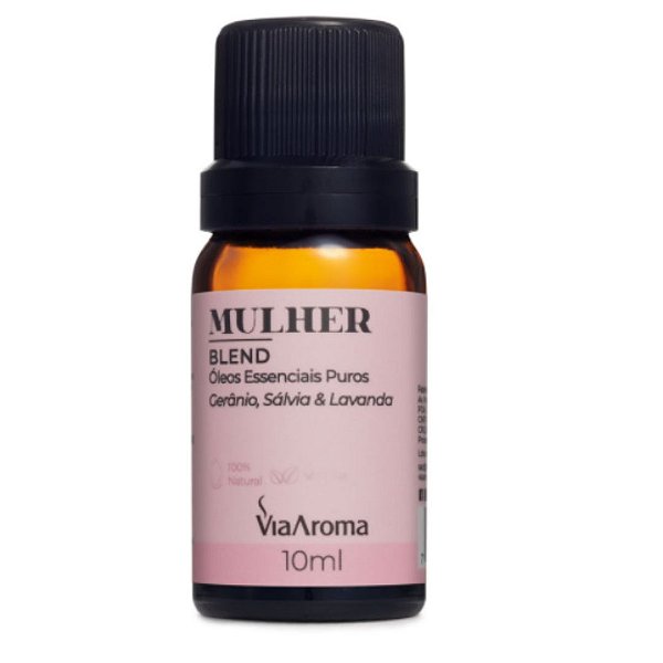 Óleo Essencial Blend Mulher Aromatherapy Via Aroma - 10ml