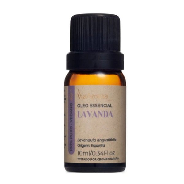 Óleo Essencial Lavanda Via Aroma 10ml