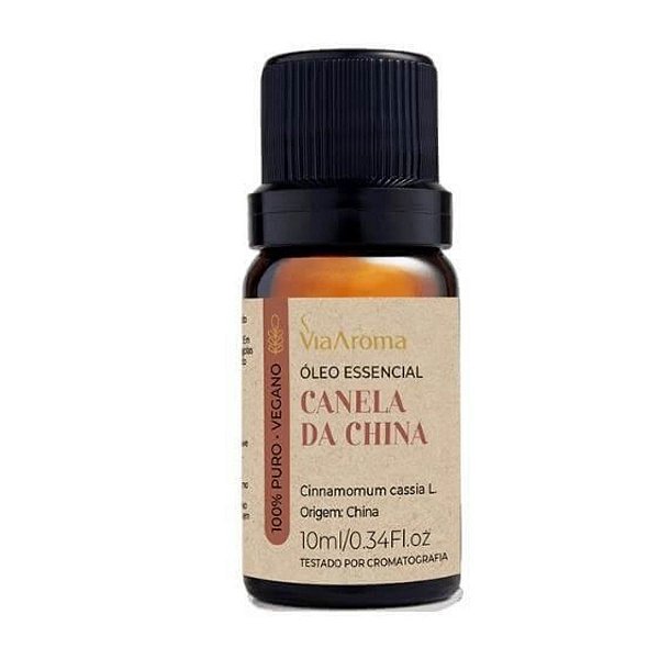 Óleo Essencial Canela da China Via Aroma - 10ml