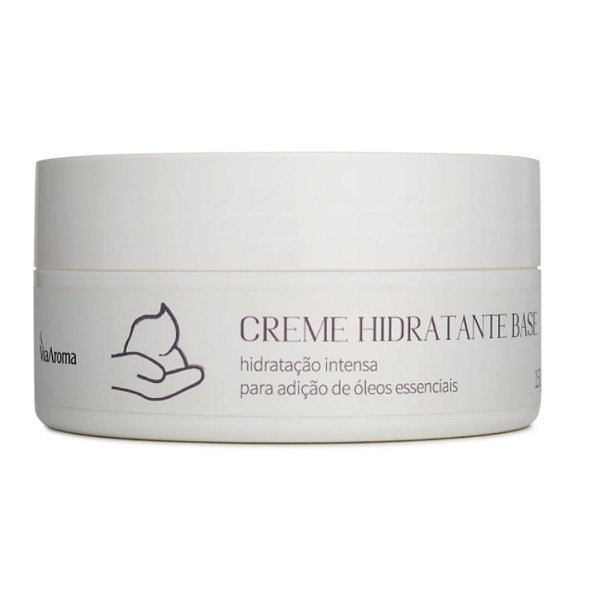 Creme Hidratante Base  Neutro Aromatherapy  150g  Viaaroma