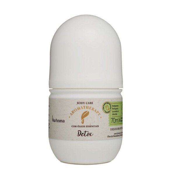 Desodorante Roll-on Detox Aromatherapy Via Aroma - 70ml