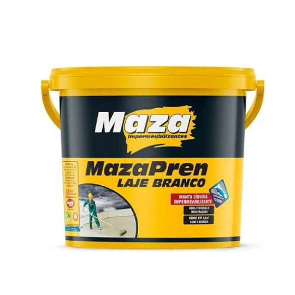 Impermeabilizante Mazapren  Lage Branco 3,6L  MAZA