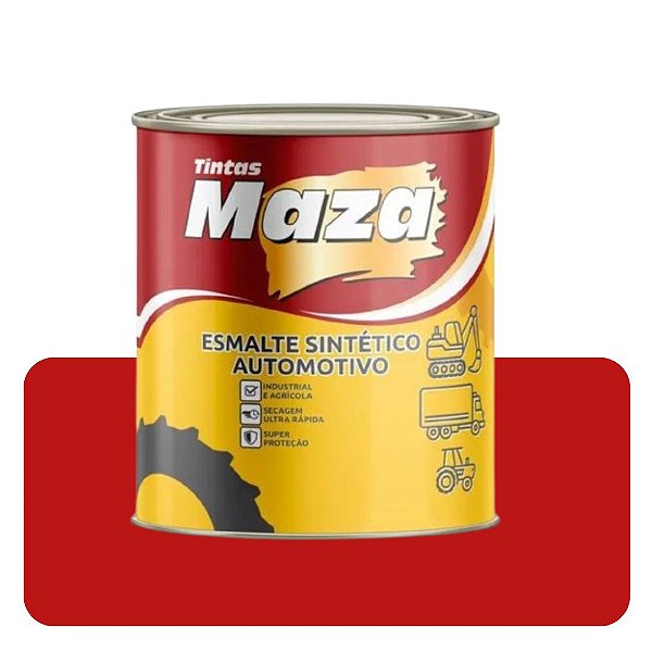 Esmalte Automotivo Vermelho 0,900ml Agrícola Industrial Maza