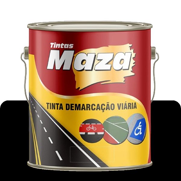 Tinta Demarcação Viária Preto 3,6L Maza