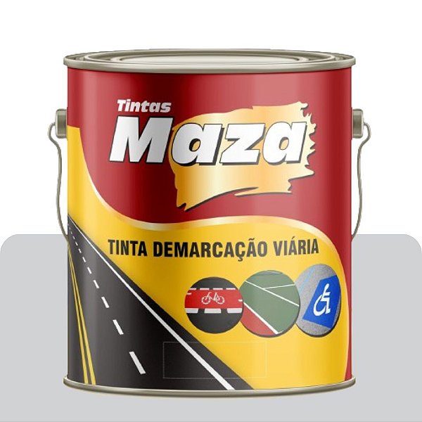 Tinta Demarcação Viária Cinza Claro N6,5 3,6L Maza