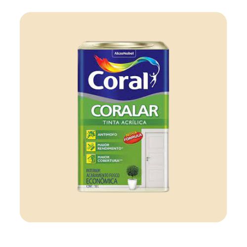 Coralar Pessêgo18L Tinta Acrílica Coral