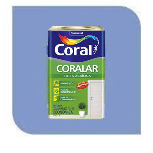 Coralar Orquídea 18L Tinta Acrílica Coral