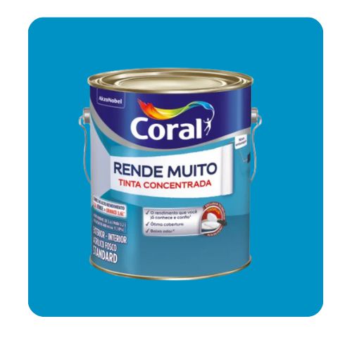 Rende Muito Oceano 3,6L Tinta ACR Standard Coral