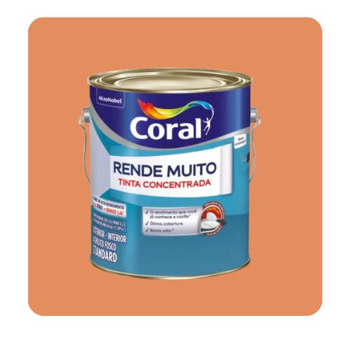 Rende Muito Laranja Maracatu 3,6L Tinta ACR Standard Coral