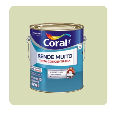 Rende Muito Capim Limão 3,6L Tinta ACR Standard Coral