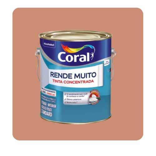 Rende Muito Flamingo 3,6L Tinta ACR Standard Coral