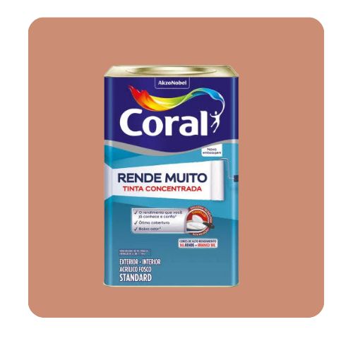 Rende Muito Flamingo 16L Tinta ACR Standard Coral