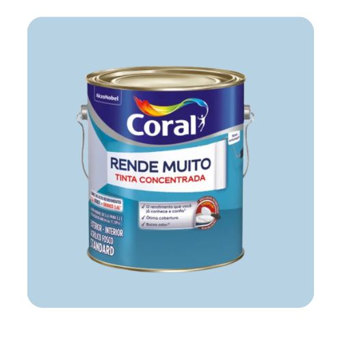 Rende Muito Azul Sereno 3,6L Tinta ACR Standard Coral