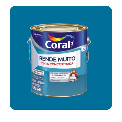 Rende Muito Azul Profundo 3,6L Tinta ACR Standard Coral