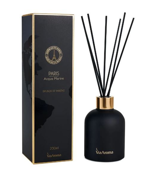 Difusor Paris, Sweet Peônia 200ml Linha Mundo - Via Aroma