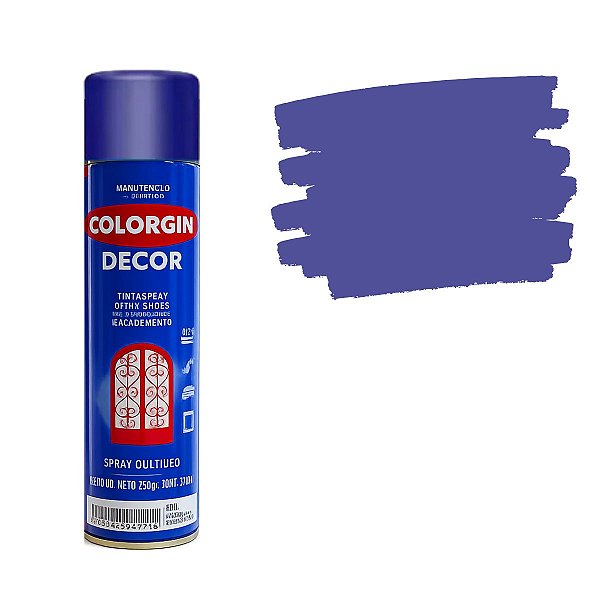 Spray Decor Uso Gera Azul Colonial 8611Colorgin