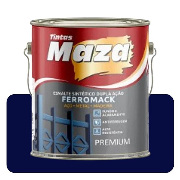 Esmalte Ferromack Azul 3,6L Maza