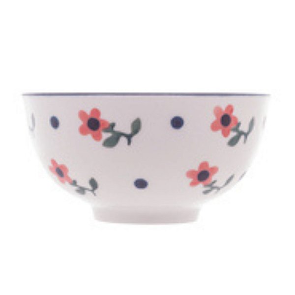 Prato Bowl Vintage Flores de Cerâmica 11,5x6cm - Wolff